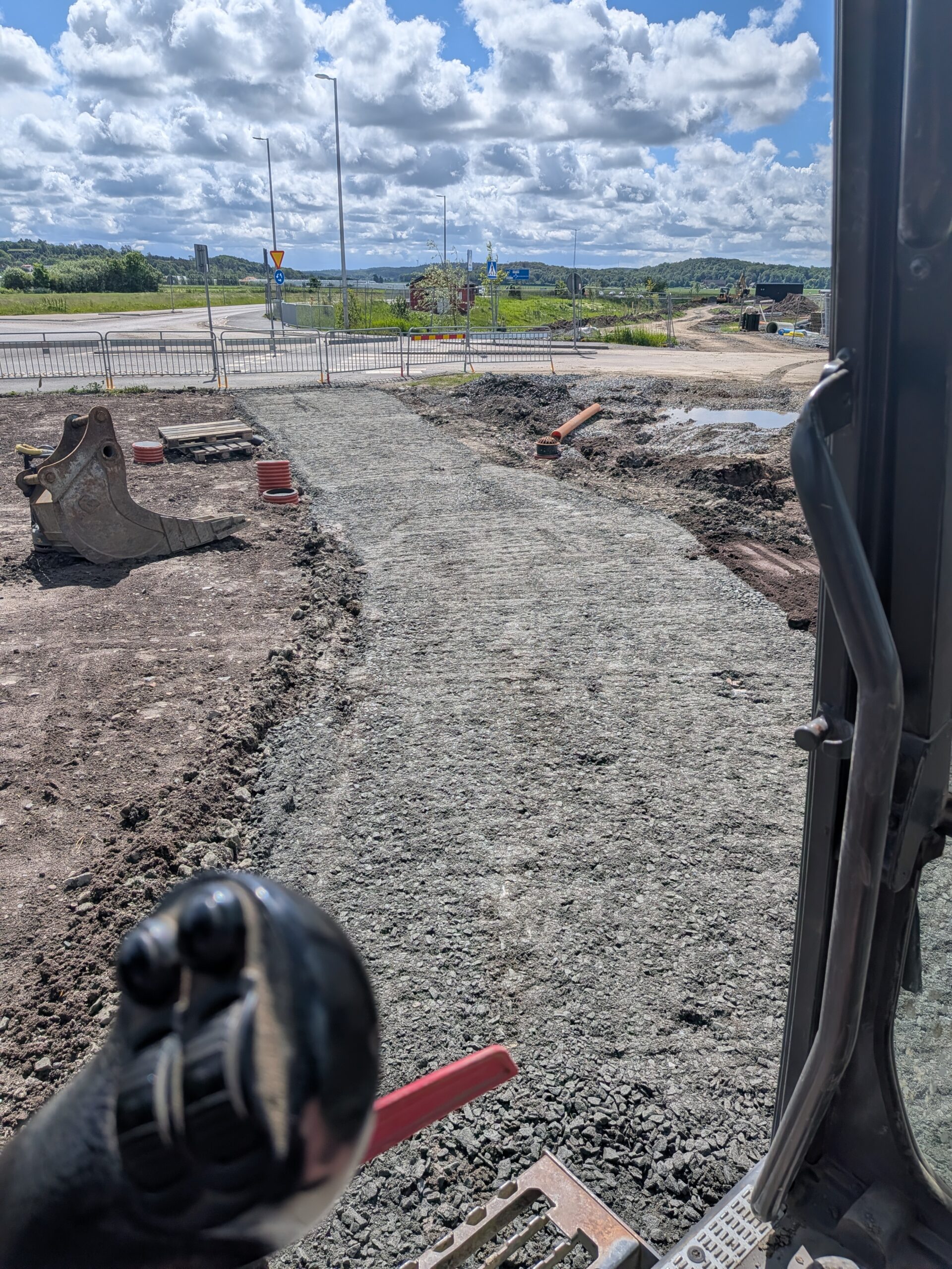 GC-väg Fjärås - Bild 1